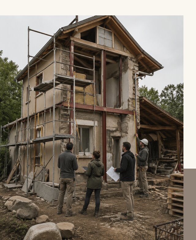 Реконструкция загородного дома под ключ в Урае от бюро