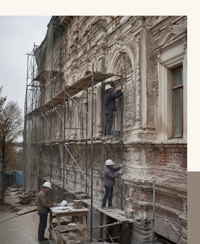 Реставрация объектов культурного наследия под ключ в Урае